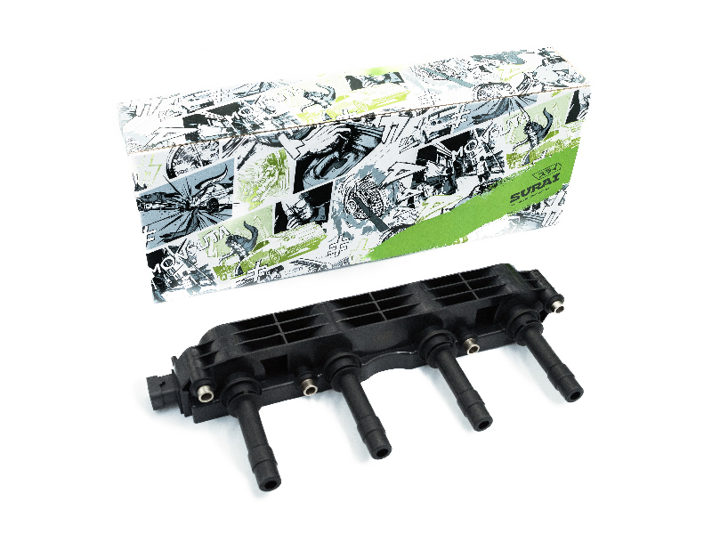 Катушка зажигания Opel Astra h (04-)/Astra g (98-)/Vectra b (95-)/Corsa c (00-) () - SURAI SRS 70733