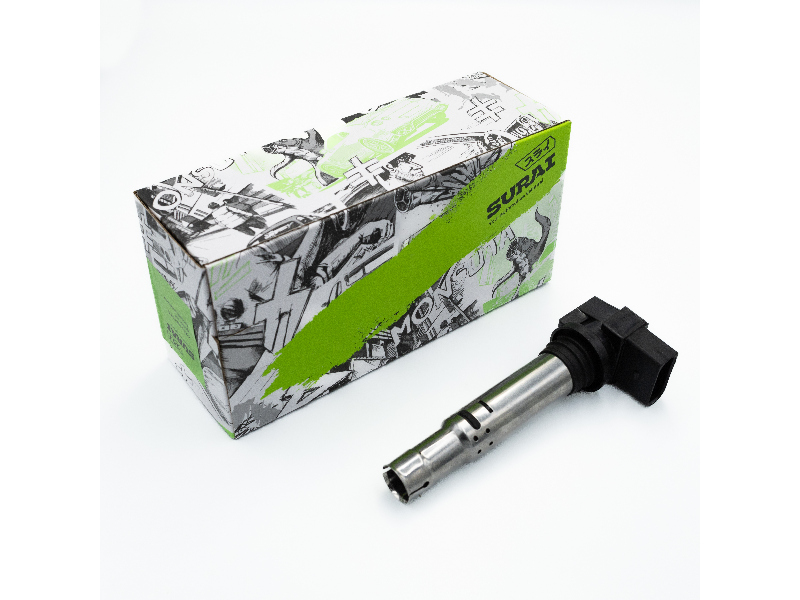 Катушка зажигания VAG Polo Sedan (rus) (10-)/Golf v (03-) 1.4i/1.4T () - SURAI SRS 70044
