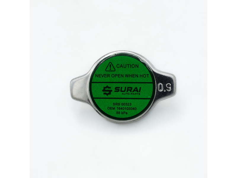 Крышка (пробка) радиатора Toyota/Mitsubishi/Suzuki/Mazda 0.9 bar (мал. клапан) () - SURAI SRS 00323