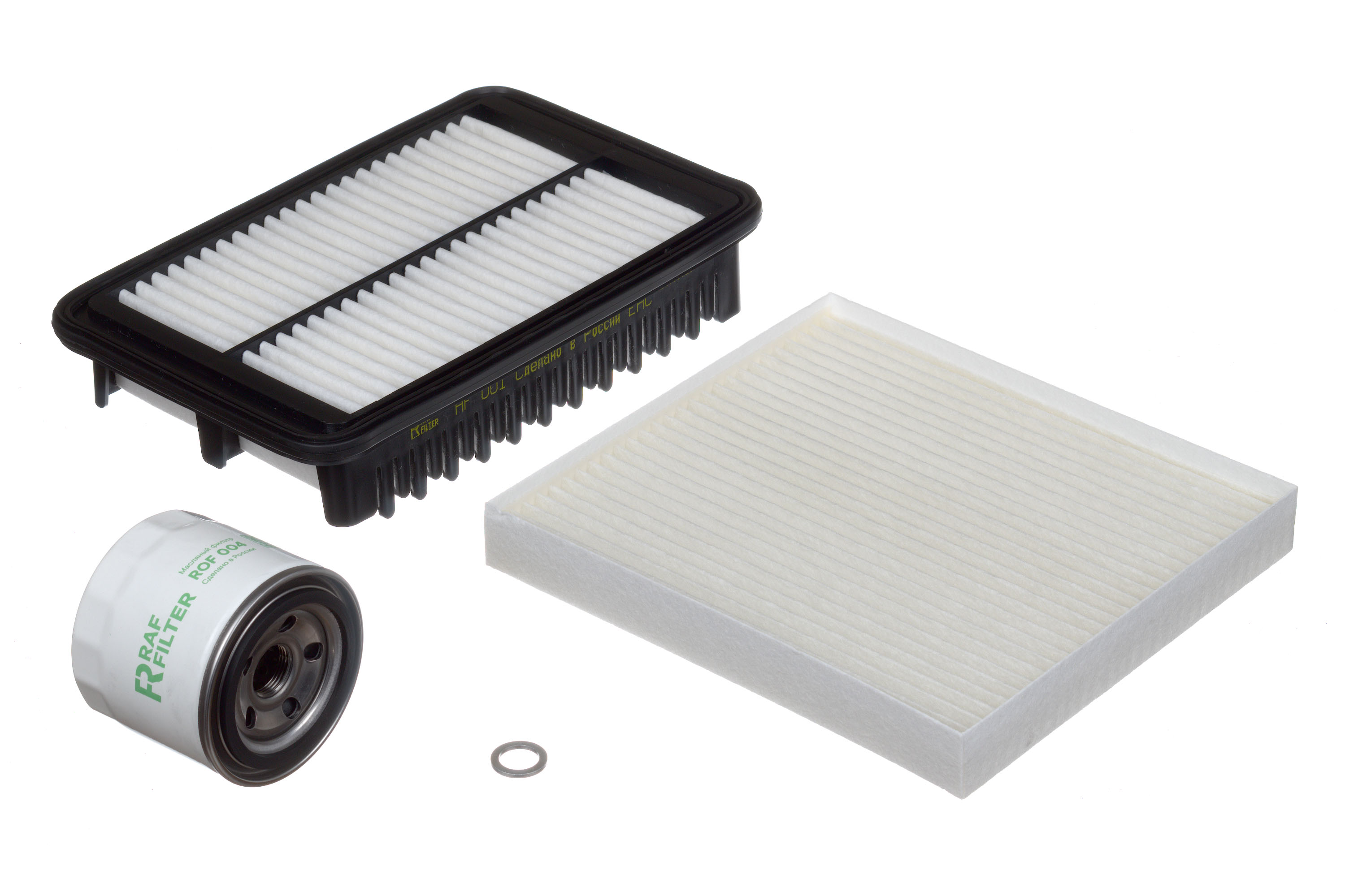 Комплект ТО эконом Hyundai Creta 1 - RAF Filter RT005E