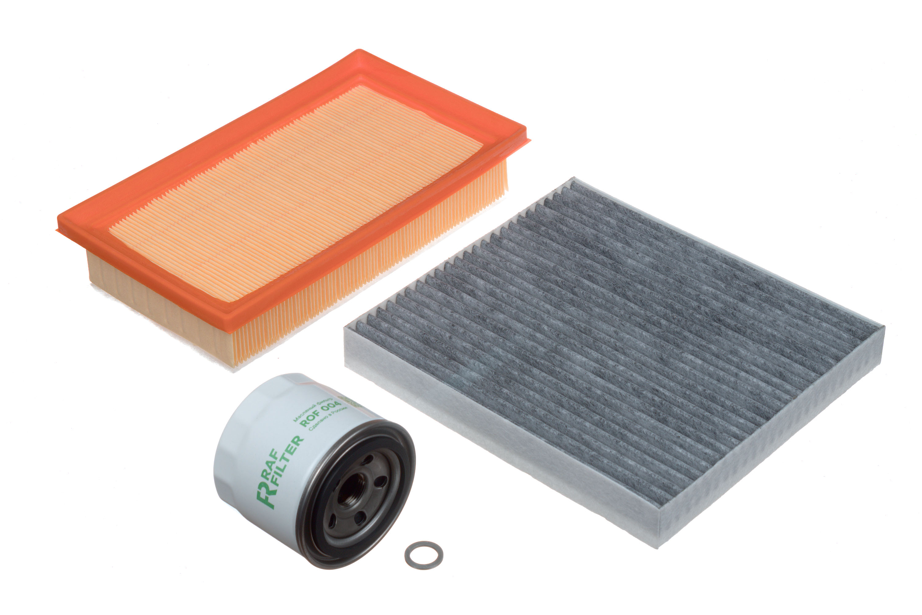 Комплект ТО стандарт Hyundai Solaris 2, KIA Rio 4 - RAF Filter RT004S