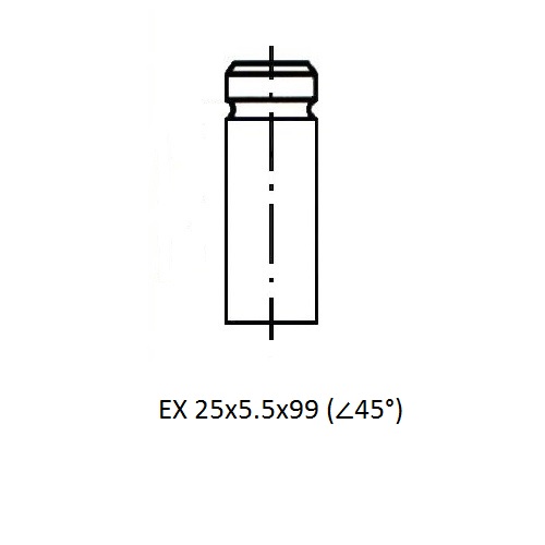Клапан ДВС - ZIKMAR Z17515R