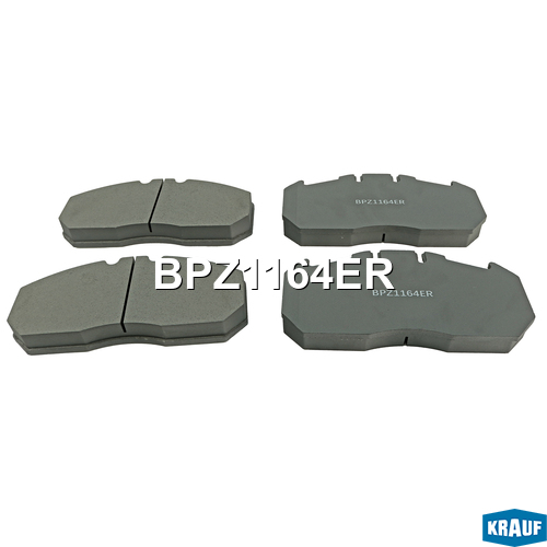 Колодки тормозные - Krauf BPZ1164ER