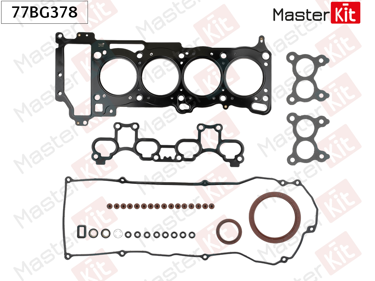 Комплект прокладок головки блока цилиндров - Master KiT 77BG378