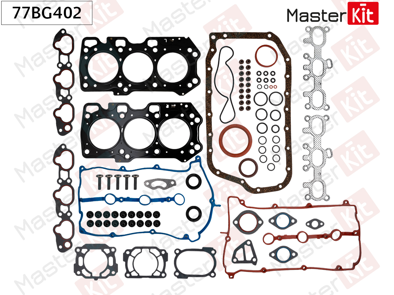 Комплект прокладок головки блока цилиндров - Master KiT 77BG402