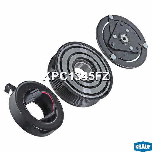 Шкив компрессора кондиционера в сборе - Krauf KPC1345FZ