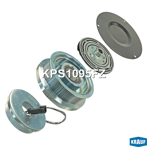 Шкив компрессора кондиционера в сборе - Krauf KPS1095FZ