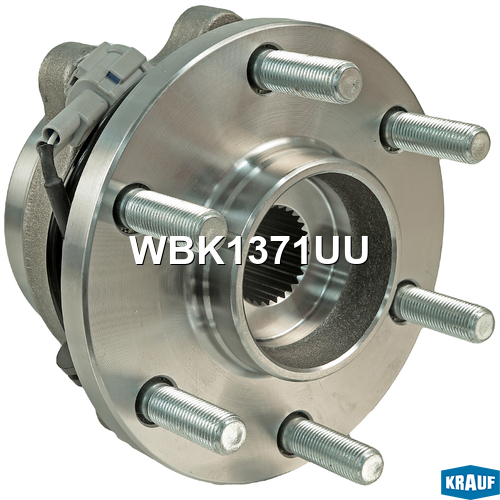 Ступица в сборе [перед, Kit] nissan np300 Navara (d40, d23) / Navara Platform, Chassis (d23) - Krauf WBK1371UU