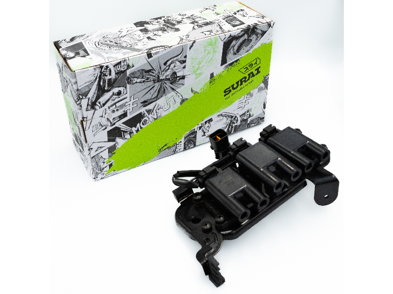 Катушка зажигания Hyundai Santa Fe (04-) 2.7i в сборе () - SURAI SRS 70661