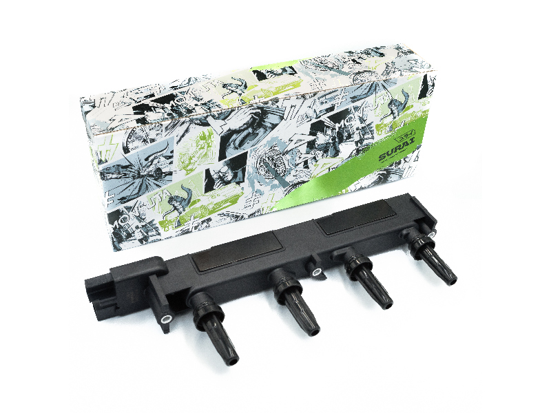 Катушка зажигания Peugeot 406 (99-)/407 (04-)/Citroen C5 (01-) 2.0i () - SURAI SRS 70744