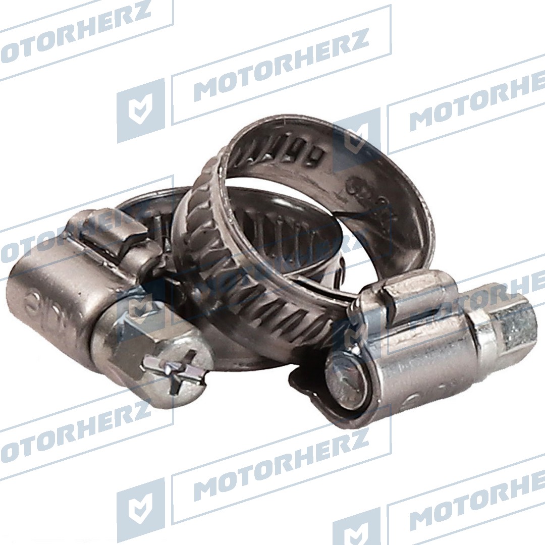 Хомут винтовой металлический - Motorherz HCZ0160W