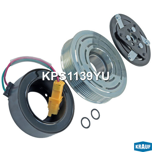 Шкив компрессора кондиционера в сборе - Krauf KPS1139YU
