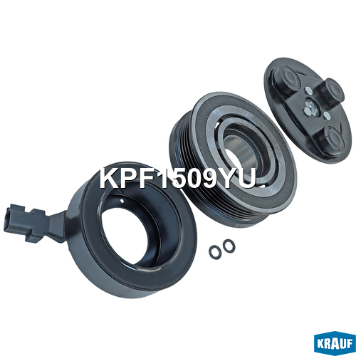 Шкив компрессора кондиционера в сборе - Krauf KPF1509YU