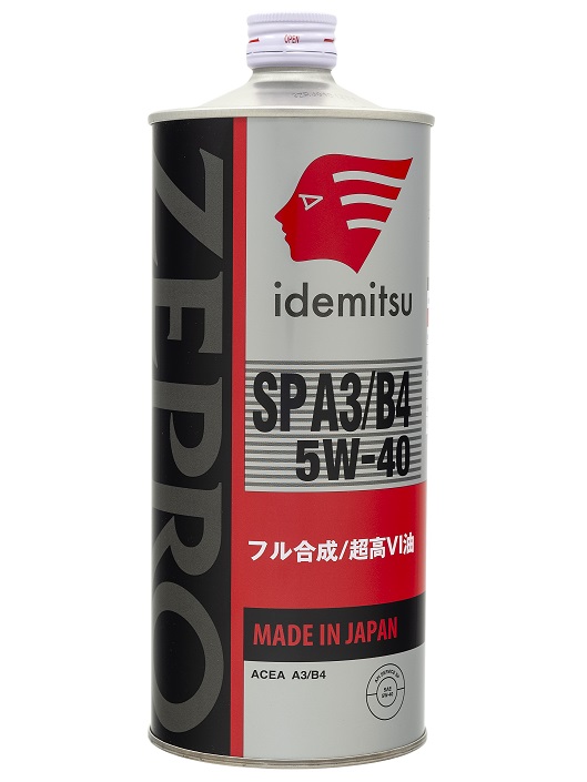 5w-40 zepro euro spec SP, a3/b4 1л (синт. мотор. масло) - IDEMITSU 30006054-001