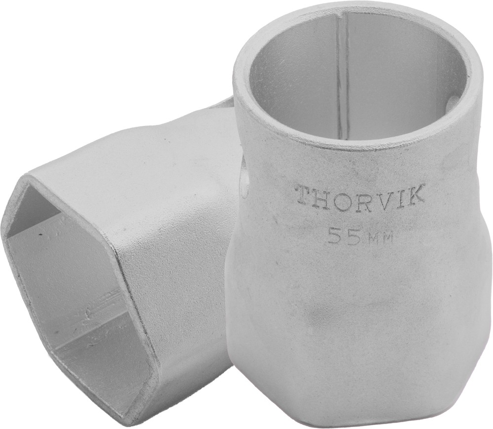 Ключ трубчатый ступичный шестигранный, 55 мм - Thorvik BS6P55