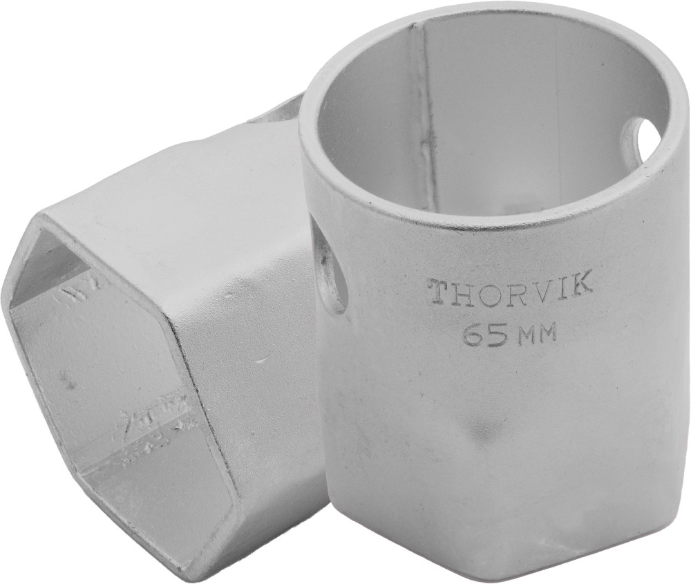 Ключ трубчатый ступичный шестигранный, 65 мм - Thorvik BS6P65