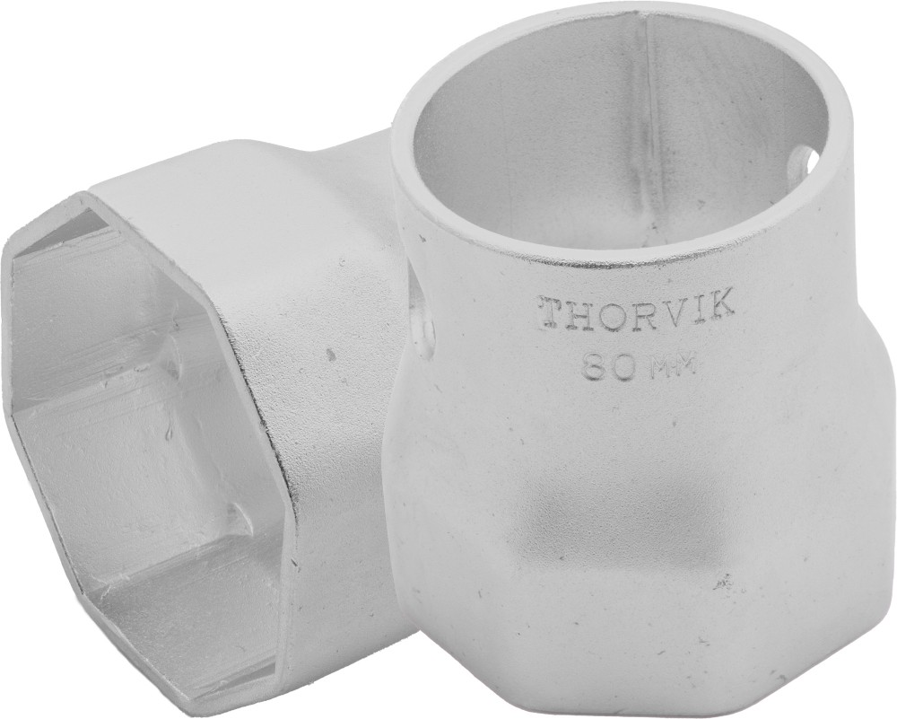 Ключ трубчатый ступичный шестигранный, 80 мм - Thorvik BS6P80