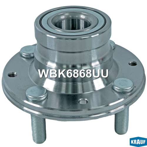 Ступица в сборе mitsubishi [задн, Kit] Lancer v,vi Saloon (cb_a,cd_a,ce_a,cj_,cp_) Colt v,vi (cj0,z30) - Krauf WBK6868UU