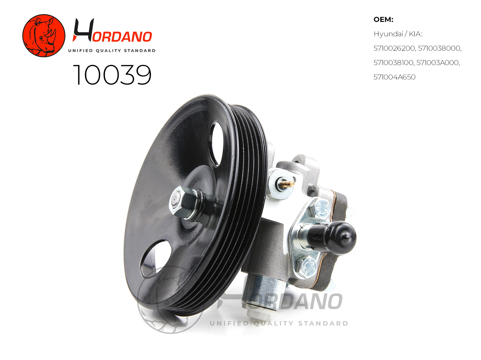 Насос ГУР hyundai sonata IV (new EF) - HORDANO 10039