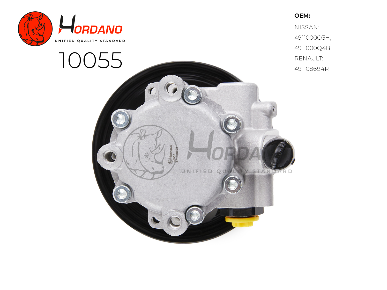 Насос ГУР nissan almera (g15ra) - HORDANO 10055