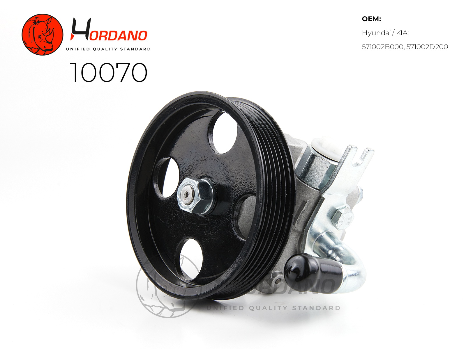 Насос ГУР hyundai santa FE (cm) - HORDANO 10070