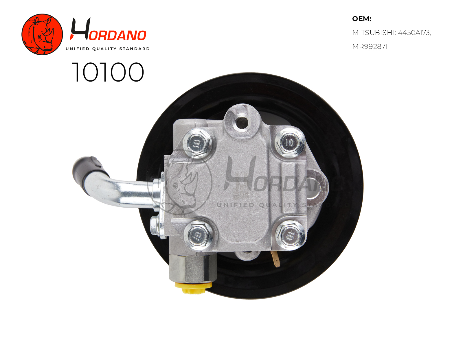 Насос ГУР mitsubishi l 200 (давление 8.5±0.5MPa) - HORDANO 10100