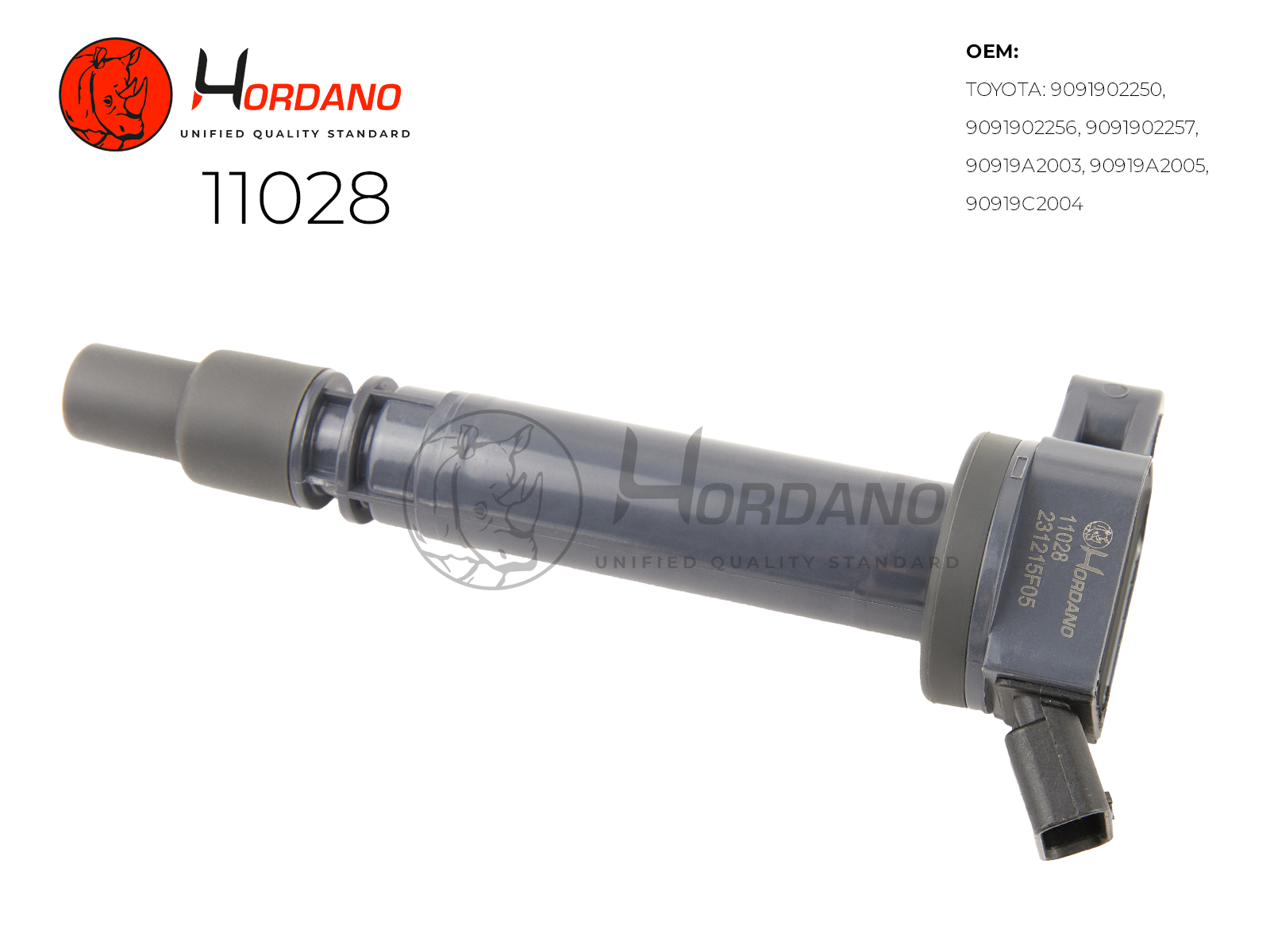 Катушка зажигания lexus RX III (gyl_) 04,09- 270 - HORDANO 11028