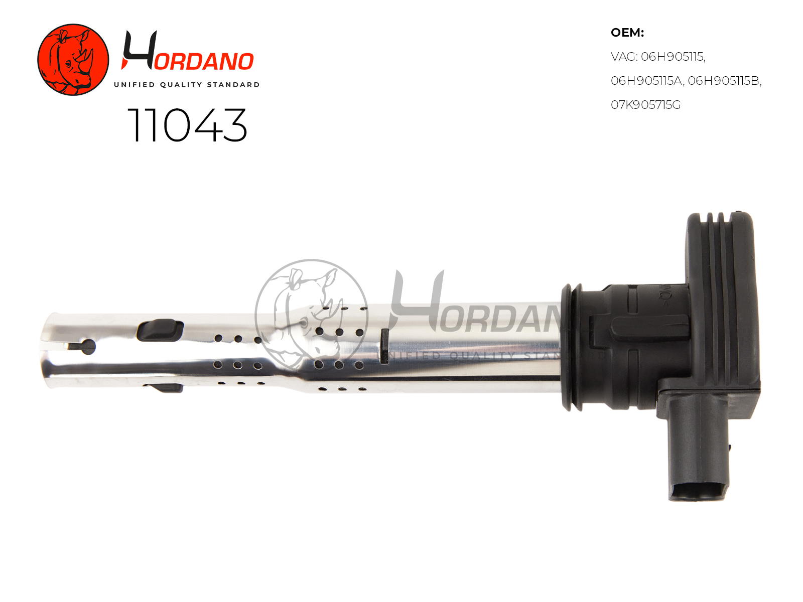 Катушка зажигания audi A6 (4g2, C7) 11,10- 2.0 tfsi - HORDANO 11043