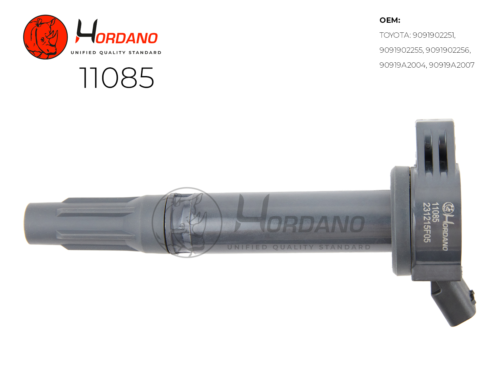 Катушка зажигания toyota highlander III (_u5_) Вездеход закрытый 12,13- 3.5 (gsu5_) - HORDANO 11085