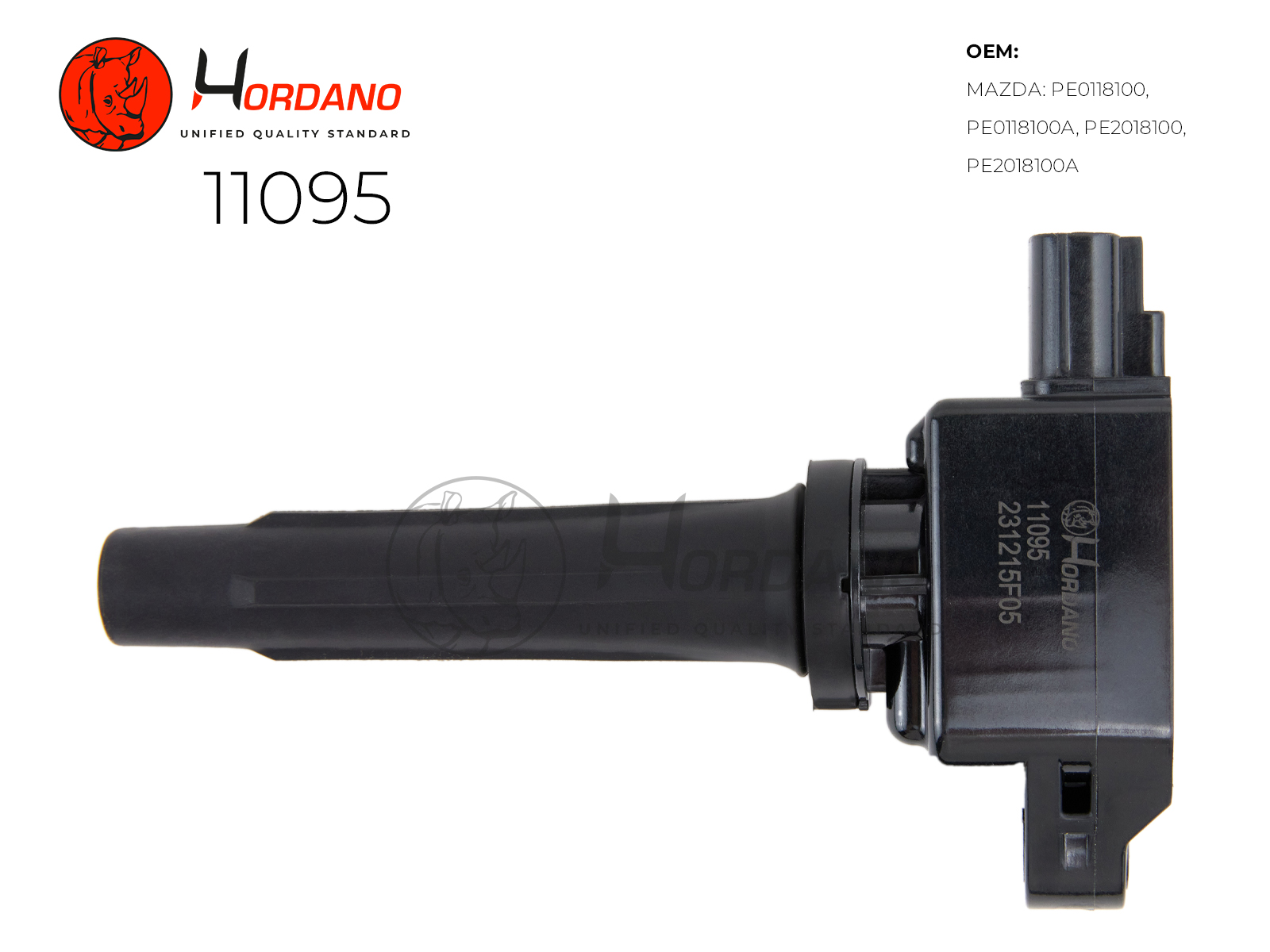 Катушка зажигания mazda cx-5 Вездеход закрытый 01,11- 2.5 (ke8, kek) - HORDANO 11095
