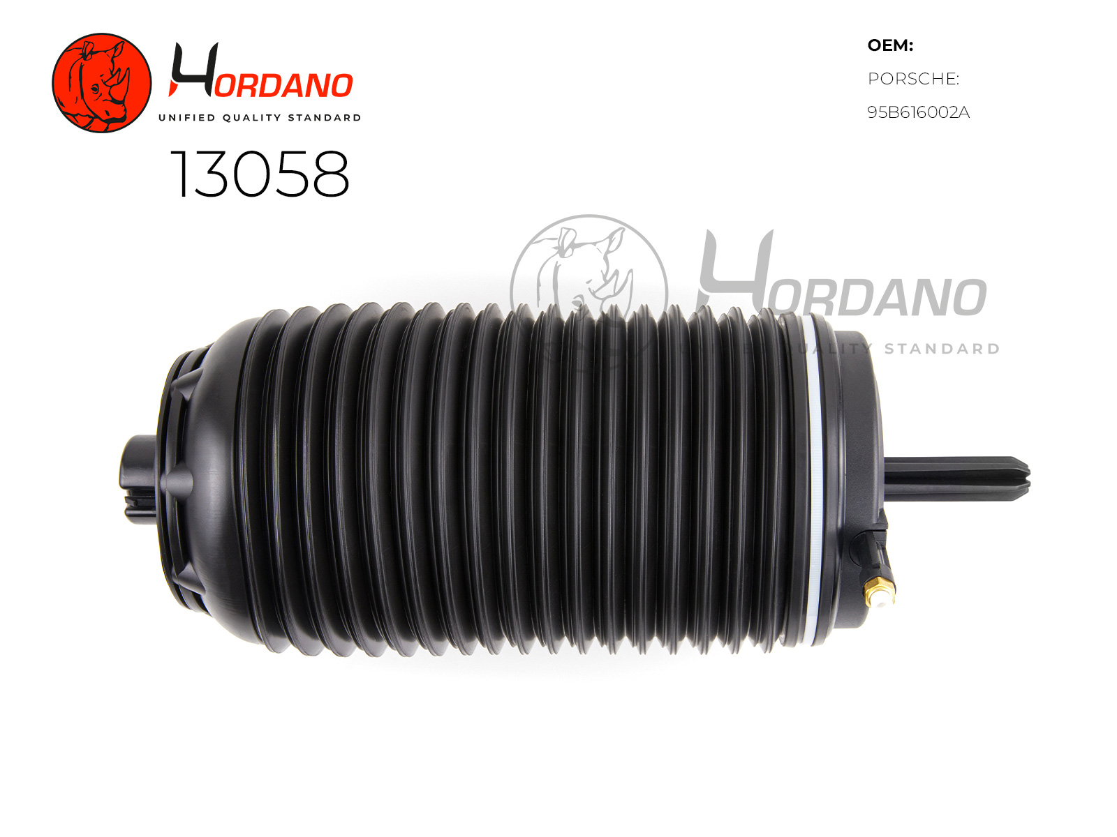 Задний правый пневмобаллон porsche Macan 95B (2014-2020) - HORDANO 13058