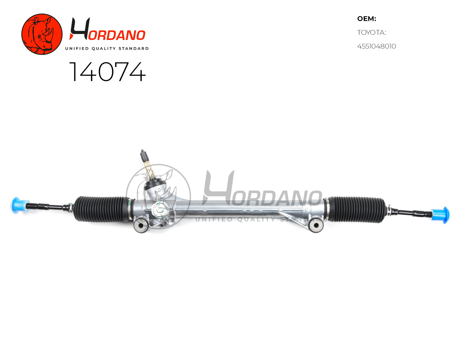 Рейка рулевая toyota highlander II - HORDANO 14074