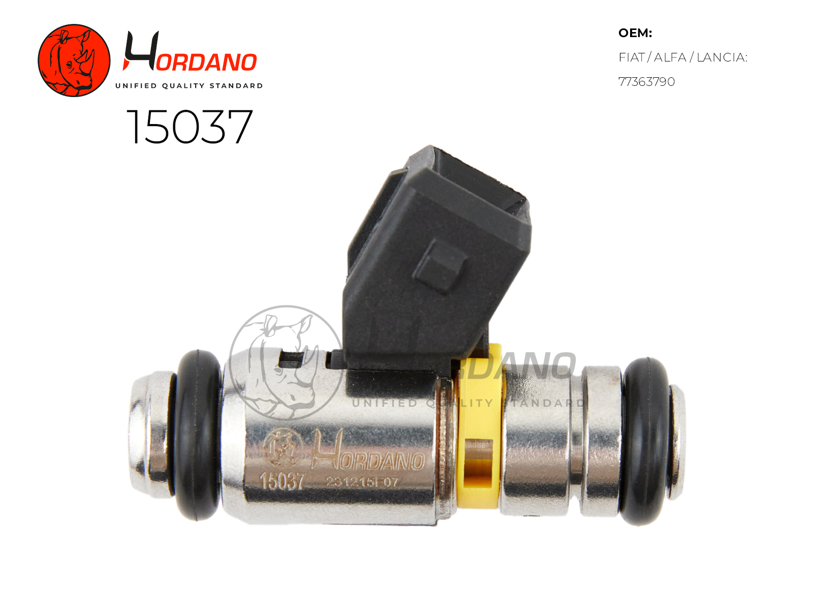 Форсунка топливная fiat albea - HORDANO 15037