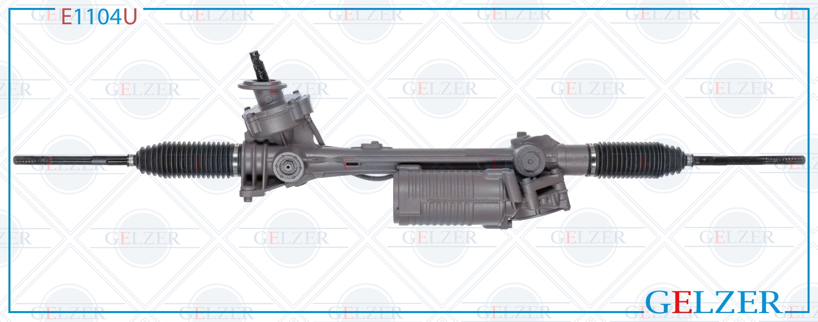 Рулевой механизм электро audi A3 2003-2013, VW Golf v 2003-, VW Touran 2003- (Ориг.восст) - GELZER E1104U