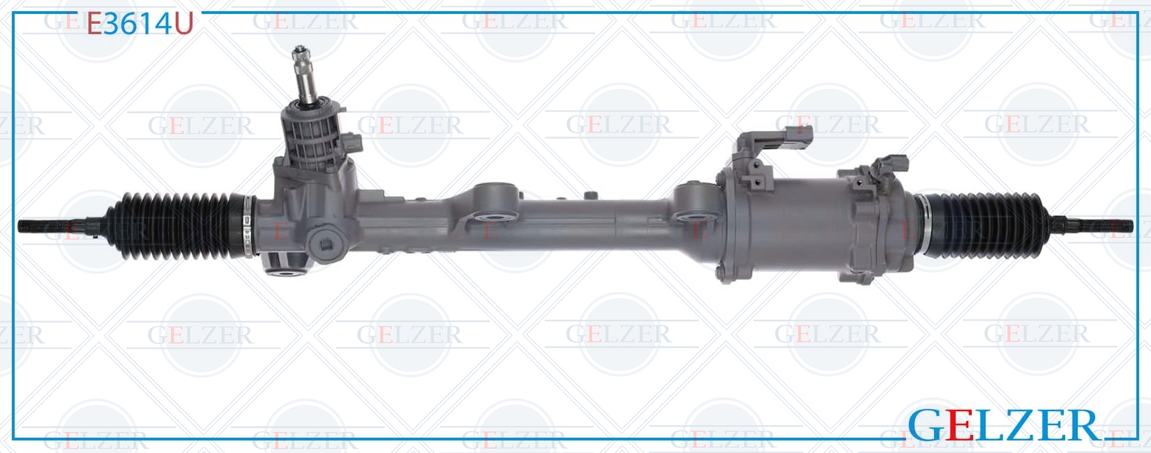 Рейка рулевая acura TL 2009-2014, Honda Accord 2008- - GELZER E3614U