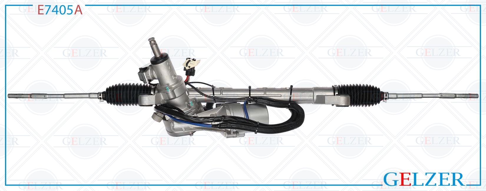 Рулевой механизм электро Subaru Forester 2007-, Subaru Impreza / WRX 2007- (Аналог) - GELZER E7405A