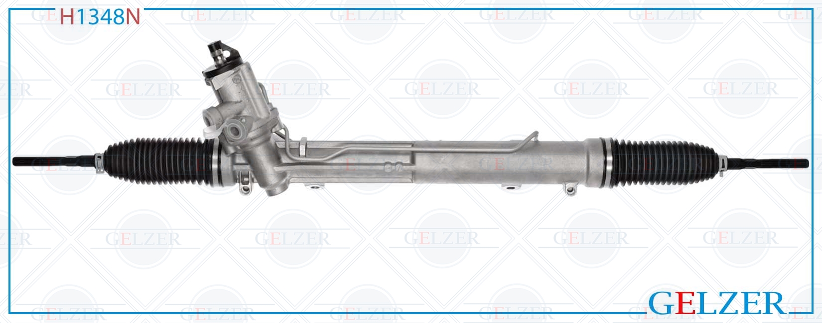 Рулевой механизм ГУР BMW X3 E83 2004-2009 (Нов.Оригинал) - GELZER H1348N