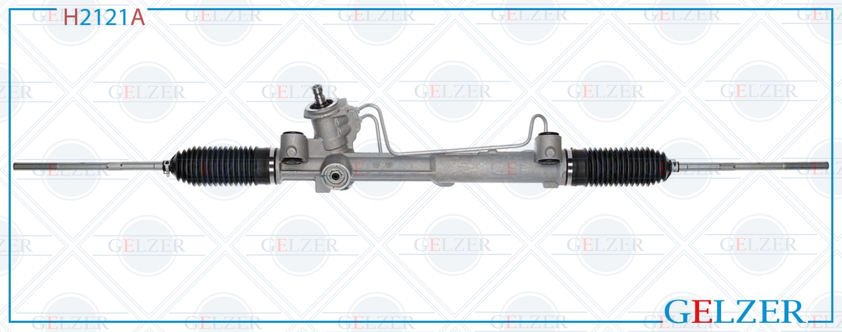 Рулевой механизм ГУР Ford Focus 1998-2004 (Аналог) - GELZER H2121A
