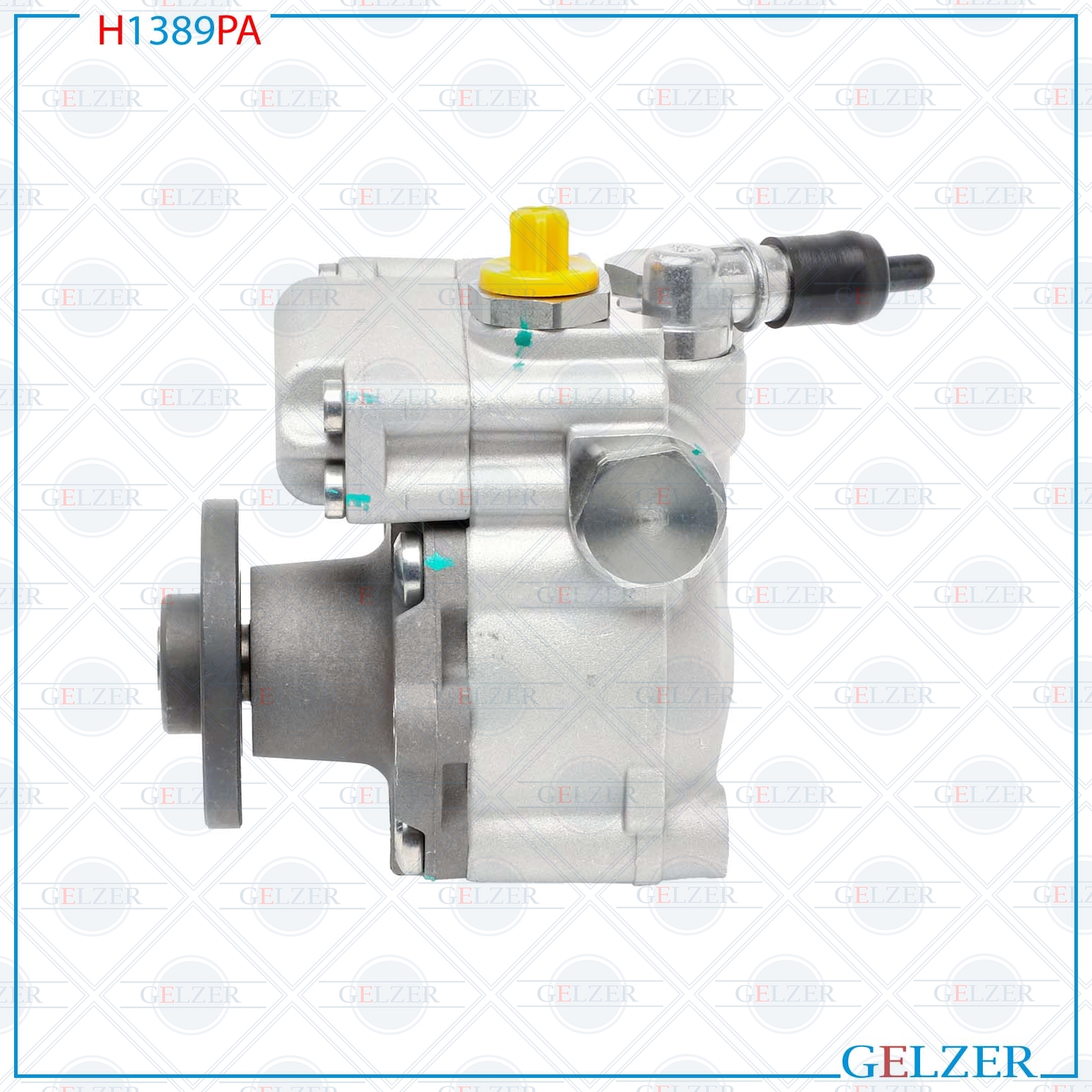Насос ГУР BMW 5 E60 2003-2009, BMW 5 E61 2004-2009, BMW 6 E64 2004-, BMW 6 E63 2004- - GELZER H1389PA