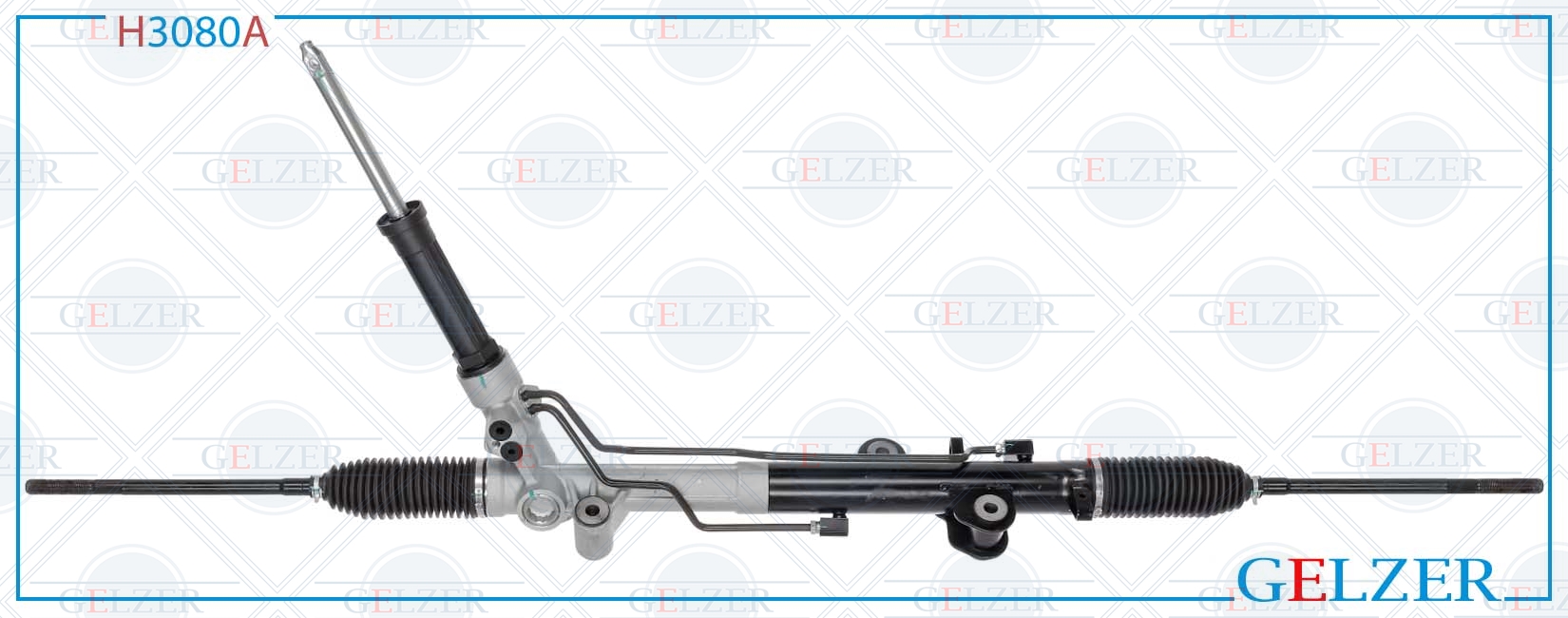 Рейка рулевая Ford Transit 2014- - GELZER H3080A