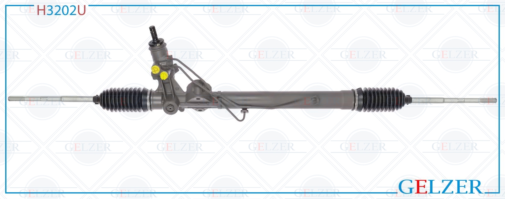Рейка рулевая GAZ Gazelle next 2013- - GELZER H3202U
