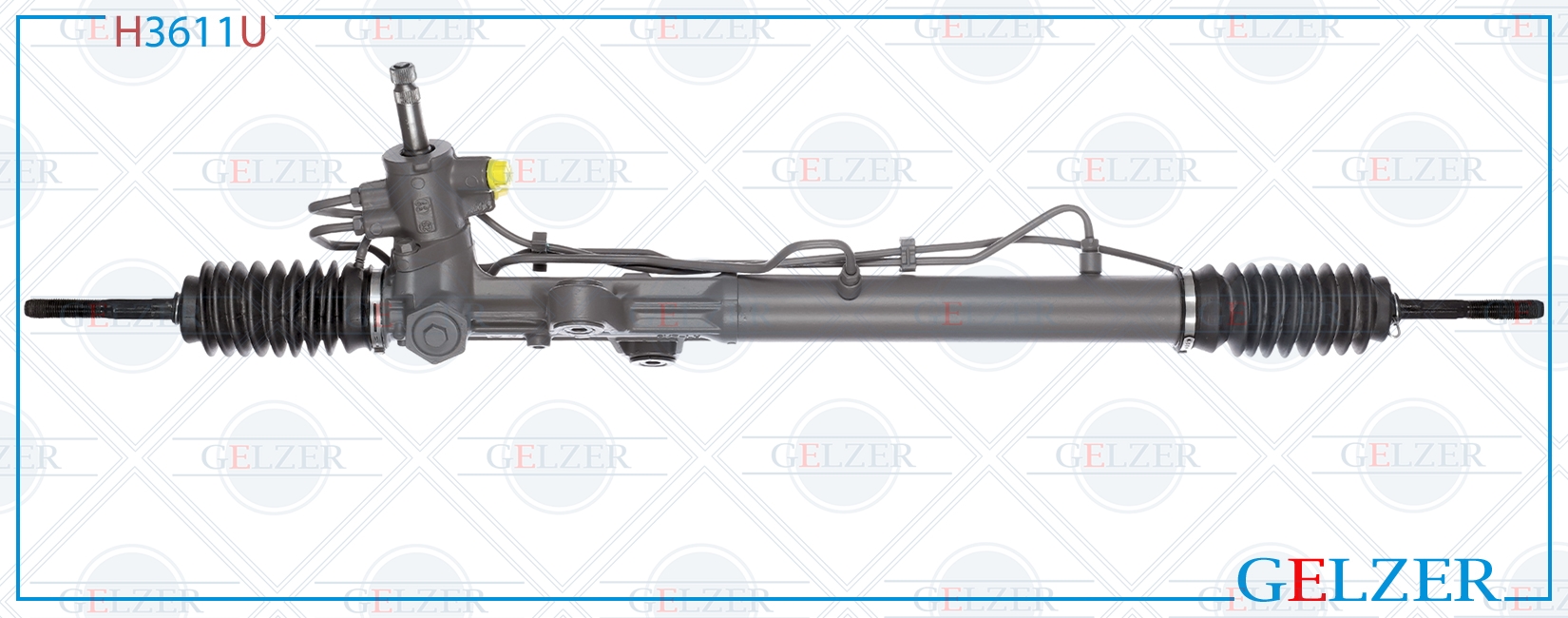 Рулевой механизм ГУР Honda Accord 1996-1998 (Ориг.восст) - GELZER H3611U