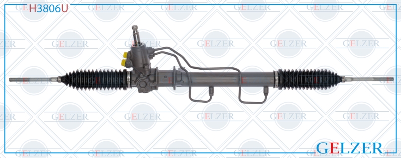 Рулевой механизм ГУР Hyundai Amica 1999-, Hyundai Atos 1998- (Ориг.восст) - GELZER H3806U