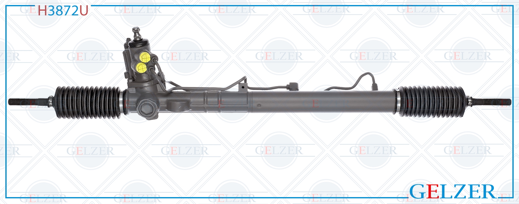 Рулевой механизм ГУР Hyundai Grandeur 2005- (Ориг.восст) - GELZER H3872U