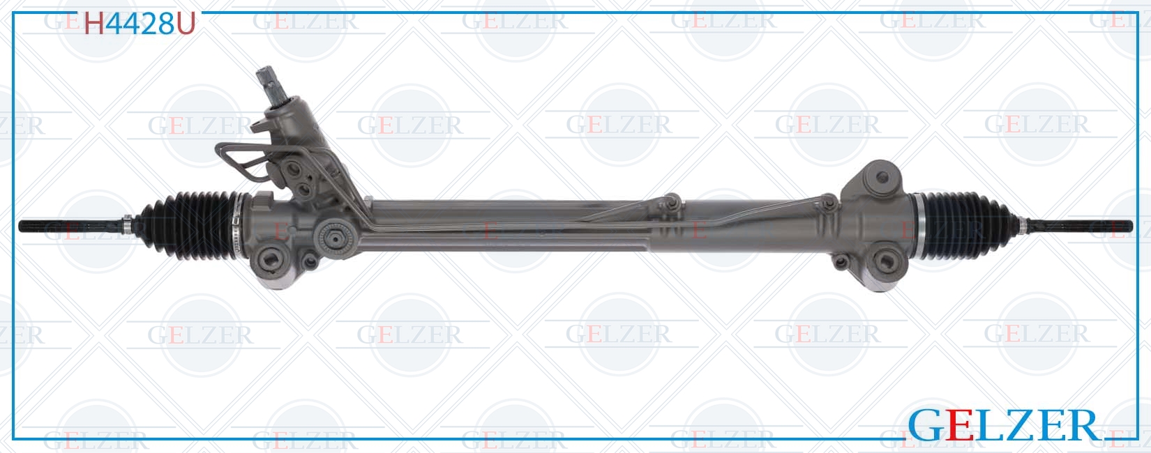 Рулевой механизм ГУР Jaguar XF 2007-2015, Jaguar XJ 2010-2019 (Ориг.восст) - GELZER H4428U