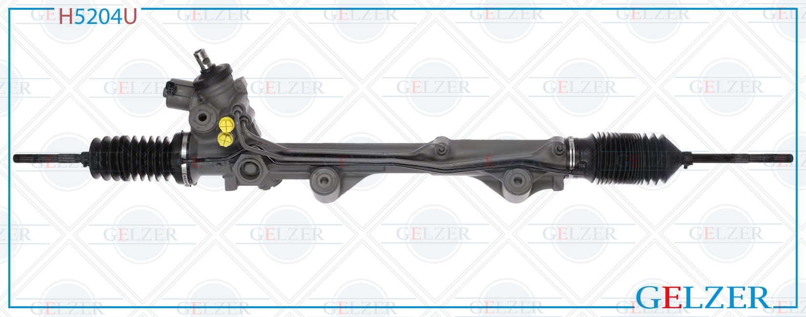 Рейка рулевая Lincoln LS 1998-, Ford USA Thunderbird 2000- - GELZER H5204U