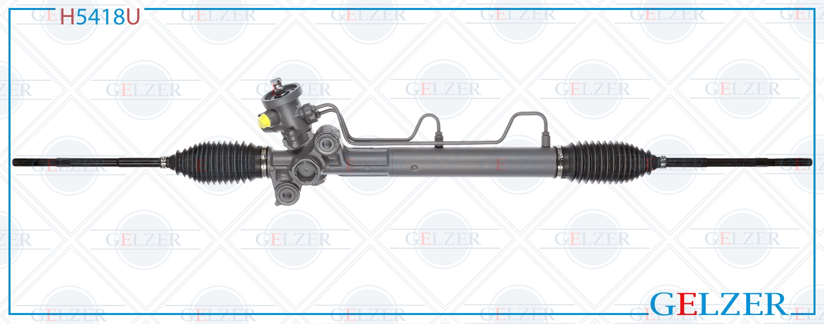 Рулевой механизм ГУР Mazda MPV II 1999-2006 (Ориг.восст) - GELZER H5418U