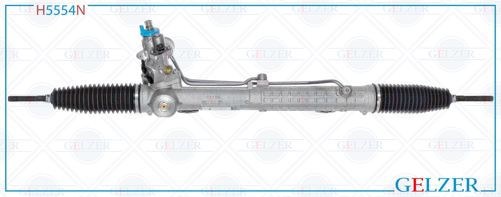 Рейка рулевая Mercedes e w211 / s211 2002-2009 - GELZER H5554N