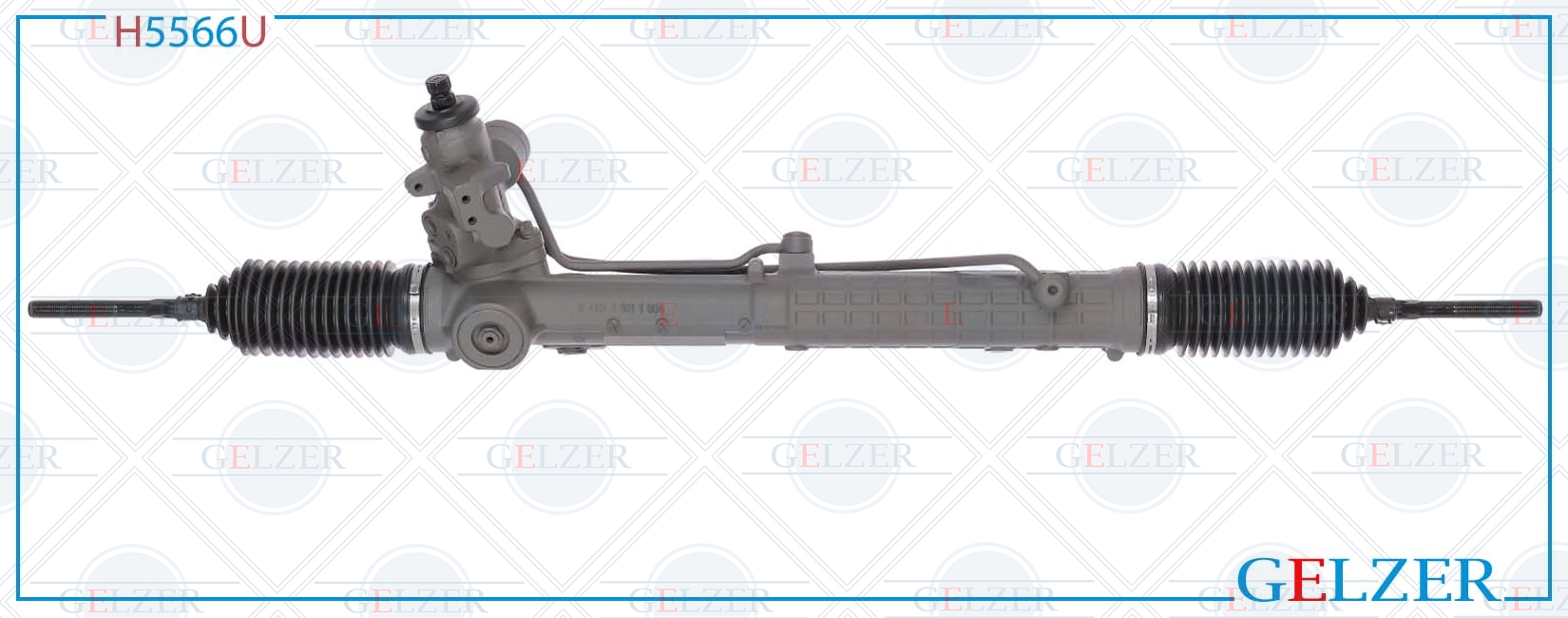 Рейка рулевая Mercedes c w203 / s203 / cl203 2000- - GELZER H5566U