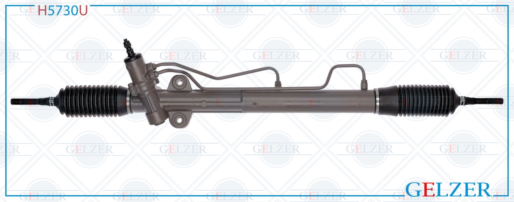 Рулевой механизм ГУР Mitsubishi Pajero IV / Montero IV 2007- (Ориг.восст) - GELZER H5730U